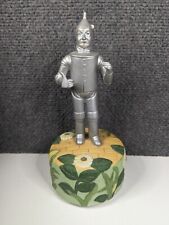 Vintage The Wizard of Oz Tin Man Music Box Figure Schmid Porcelain Tested No Box picture