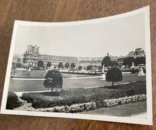 1940s Tuileries Garden Paris France Landmark Public Park Travel Real Photo P4r26 picture