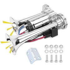 12V 600DB Upgraded Air Horn Dual Trumpets, Super Loud Train Horn picture