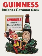 GUINNESS BEER - Ireland's National Drink - NEW Sign 24x30