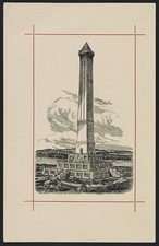 Photo:Washington D.C. 1877 Washington Monument Completion Design Print picture