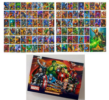 2019 Marvel Cards Full Set 116/116 + Case Peru Editrion Spider-Man Iron Man Hulk picture