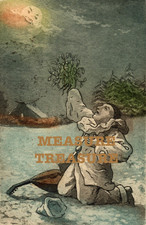 C.1910 WOW PIERROT HAND TURNING TO TREE MOON FANTASY SS LA SAVOIE Postcard P95 picture