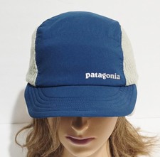 Patagonia Lightweight Winter Sport Hiking Duckbill Cap Logo Unisex Blue One Size picture