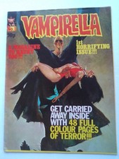 Vampirella #1 1975 Warren U.K. Variant BronzeAge Horror Color Super Scarce 🔥 picture