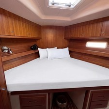 Tigeen V Berth Fitted Sheets for Boat, 3 Pcs 100% Egyptian Cotton Boat Beddin... picture