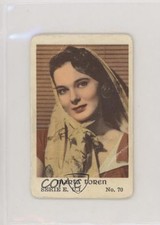 1954 Dutch Gum Serie E Marta Toren #70 1p1 picture