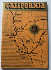 1940 California Tourism Advertising Booklet Brochure Union Pacific Railroad RR picture