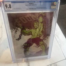 Foom #2 (Marvel 1973) CGC 9.8 Pristine White Pages Wolverine Prototype. Rare. picture