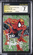 Spider-Man II: 30th Anniversary (1992) #82 CGC 7 Signed By Todd McFarlane picture