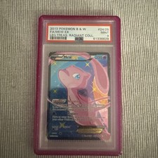2013 Pokémon B&W Legendary Treasures Radiant Mew EX #RC24 PSA 9  picture