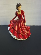 Royal Doulton Ladies Songs Of Christmas Joy To The World HN5640 w/Tag (G45) picture