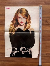 Taylor Swift Selena Gomez Justin Bieber Double Sided Poster Rare 42x30 cm picture