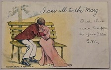 1906 Comic Vintage Postcard I Am All to Thee Mary J.S. Ogilvie Romantic Humor picture