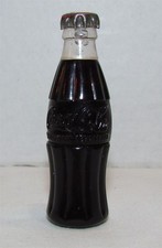 Vintage Coca-Cola Miniature Soda Bottle Cigarette Lighter picture