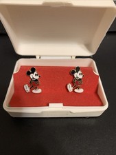 Vintage Disney Mickey Mouse Cufflinks  New in Original Box picture