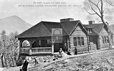 Buck Spring Lodge Mt Pisgah North Carolina NC - Reprint picture