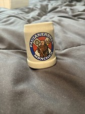 Vintage PAULANERBRAU MUNCHEN Salvator Stoneware Beer Mug - Germany ~ST116 picture