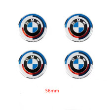 GENUINE 4pcs 50th Anniversary 56mm Wheel Center Caps B-M-W G80 G20 G10 G30 G38 picture