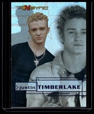 2000 Topps NSYNC Justin Timberlake Foil Refractor #1 picture