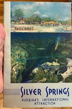 Vintage 1937 Silver Springs Florida Souvenir Guide Booklet picture