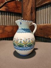 Beautifully Painted Vase Like Pitcher Jug Porcelain Appears Vintage picture