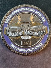 RARE Magic Castle Houdini Séance Coin October 31 Palming Token Academy of Magic picture