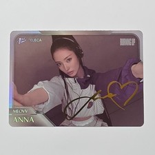 2026 Teleca Limited Edition Meovv Anna Signature Meovv-SIG-060 picture