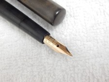 LOT# 228Q. VINTAGE WATERMAN 'S #12 EYEDROPPER FOUNTAIN PEN. SUPER FLEX NIB picture