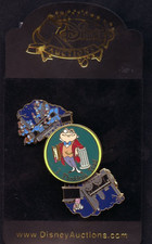 DA Disney Auctions Mr. J Thadeus Toad Wind in the Willows Spinner LE 250 Pin HTF picture