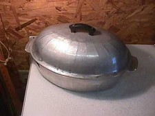 Household Institute Cast Aluminum Oval Roaster & Lid- #2 picture