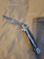 Vintage  Made In Italy Stiletto Foldable Knife #2 picture