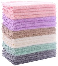 24 Pack Kitchen Dishcloths - Does Not Shed Fluff - Reusable Dish Towels, Dish... picture