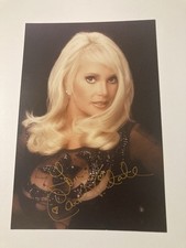 Carol Vitale Signed 5 x 7 1/2 Color Photograph Playboy Centerfold picture