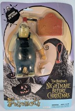 Nightmare Before Christmas Behemoth & Axe Vtge 1993 Carded New Shifting Eyes  picture