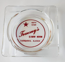 ca. 1959-60 Tommy's Elbow Room Bar Ashtray Fairbanks Alaska AK picture