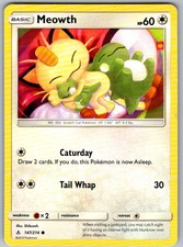 POKÉMON - MEOWTH UNBROKEN BONDS 147/214 UNB C LP picture