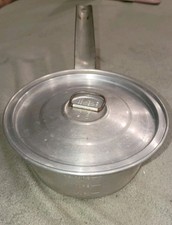 Vintage Wear-Ever Aluminum 3 Cup Saucepan Pot No 2030  w Lid No 1421 picture
