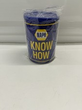 NAPA KNOW HOW Coin Bank Royal Blue Piggy Bank Comes With Microfiber Towel picture