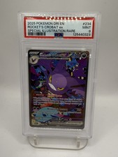 Team Rocket's Crobat ex 234/182 Sv10: Destined Rivals Holo PSA 9 picture