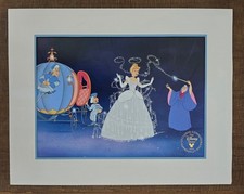 Lot of 4 Vintage Disney Silver Age Commemorative Lithographs w/ Envelopes picture