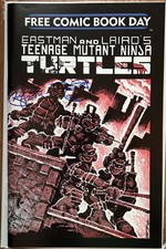 **Signed** Teenage Mutant Ninja Turtles Free Comic Book Day Mirage 2009 picture