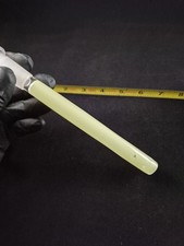 Heady Hand Blown Glass Downstem 14x18mm Green  picture