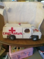 Vintage Handmade Wooden Ambulance Estate Find picture