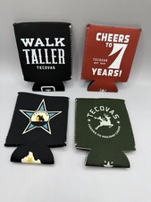 Lot Of 4 ~ Tecovas Boots Koozie Drink Sleeves picture