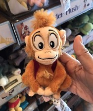 NEW Authentic Disney  Aladdin Abu Monkey Magnetic Shoulder Pal Plush doll picture