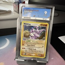 Pokemon TCG - Nidoking 8/112 Holo Rare EX - Fire Red & Leaf Green - ACE 9 Mint picture