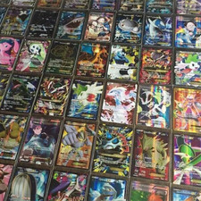 100% AUTHENTIC - POKEMON CARDS BUNDLE EX/V/VMAX ULTRA RARE HOLO SHINY CARDS picture