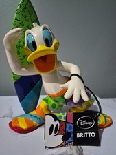 Authentic Disney Showcase by Romero Britto – Donald Duck Surfer Figurine (Large) picture