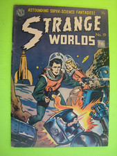' STRANGE WORLDS ' # 19...' ROBOTMEN OF THE LOST PLANET '   AVON picture